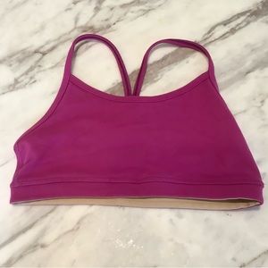 💜Lululemon like a cloud purple sports bra- size 0💜